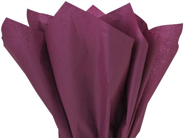Burgundy Tissue Paper - Scrap Bits
