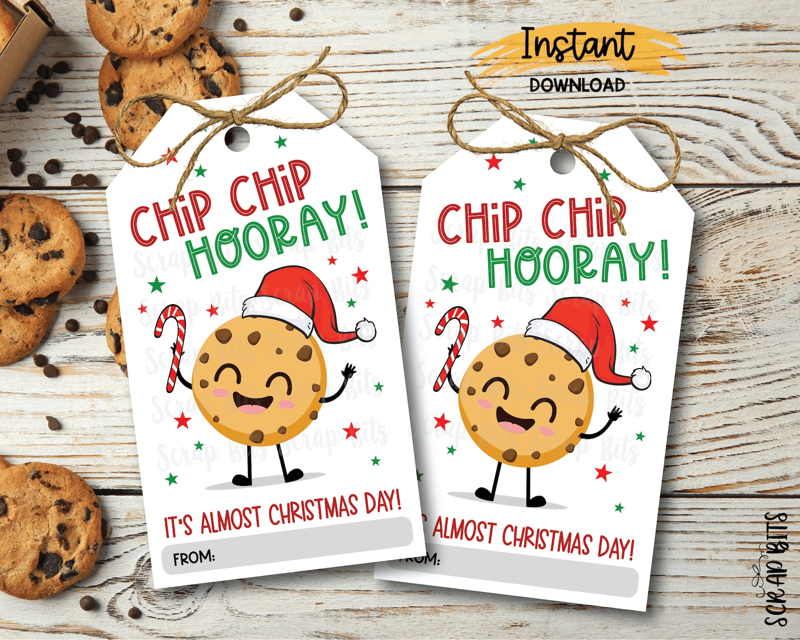 Chip Chip Hooray It's Almost Christmas Day, Printable Christmas Chocol – Scrap Bits chip-chip-hooray-it-s-almost-christmas-day-printable-christmas-chocol-scrap-bits