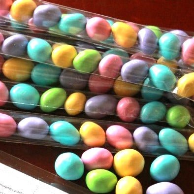 Crystal Clear Skinny Candy Bags . 1" x 8" - Scrap Bits
