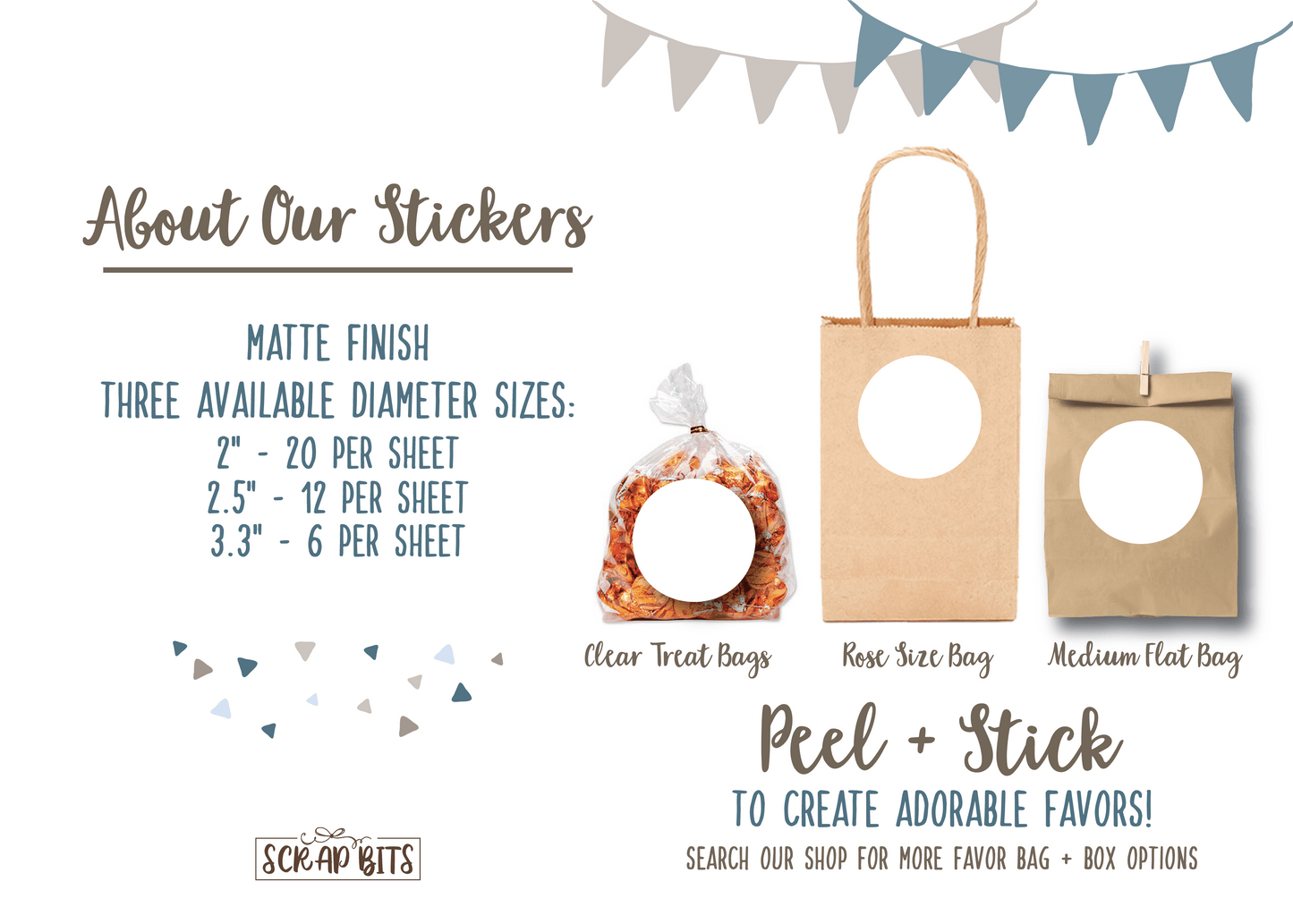 Deck The Halls Stickers, Simple Lettering on Buffalo Plaid Stickers or Tags . Christmas Gift Labels - Scrap Bits