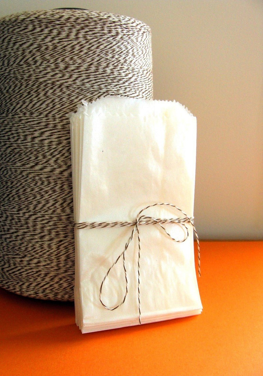 Flat Glassine Favor Bags (Small) . 2.75 x 4.25 inches - Scrap Bits