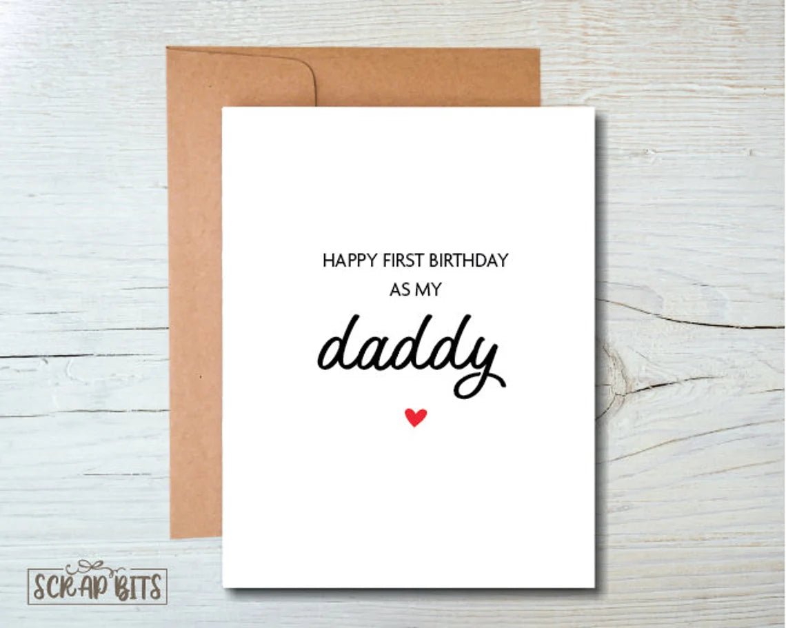 First birthday deals as daddy