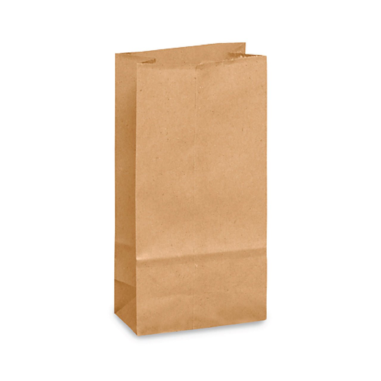 Kraft "Lunch Style" Mini Kraft Favor Bags . 3" x 1 7⁄8" x 5 7⁄8" - Scrap Bits