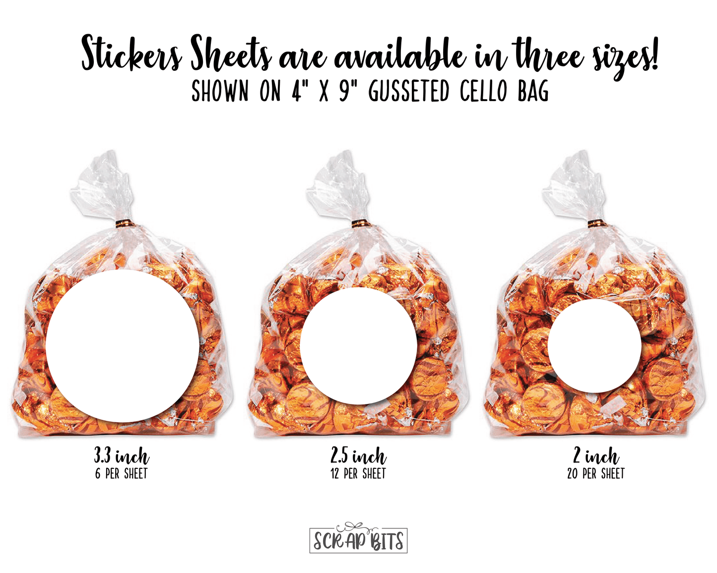 Little Cutie . Baby Shower Stickers or Tags - Scrap Bits