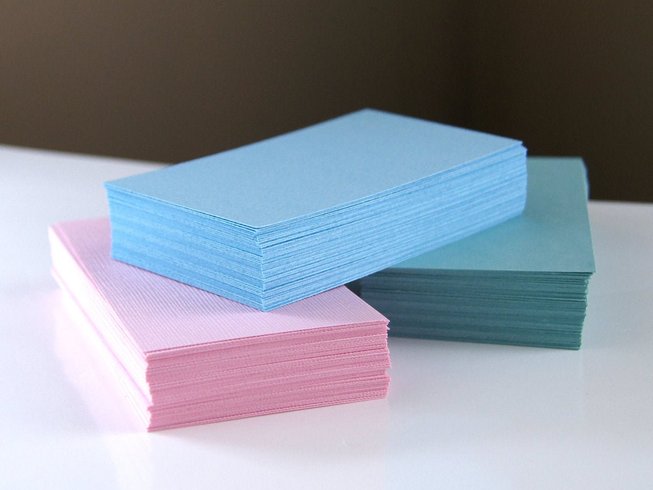 Mini Cards . Business Cards (69 Colors) - Scrap Bits