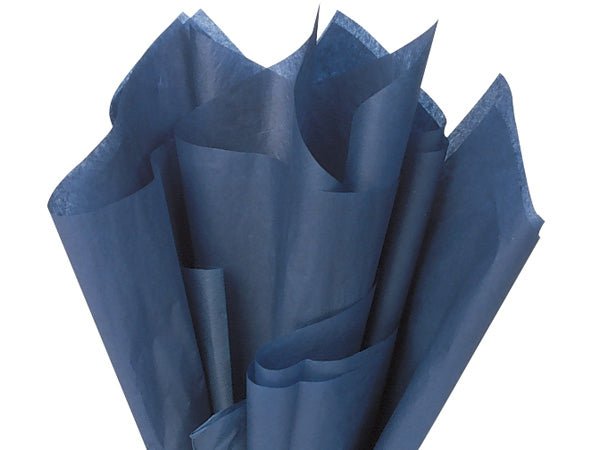 Navy Tissue Paper - Scrap Bits