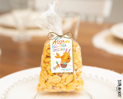 You're O Fish Ally Egg-stra Special, Personalized Easter Gift Tags