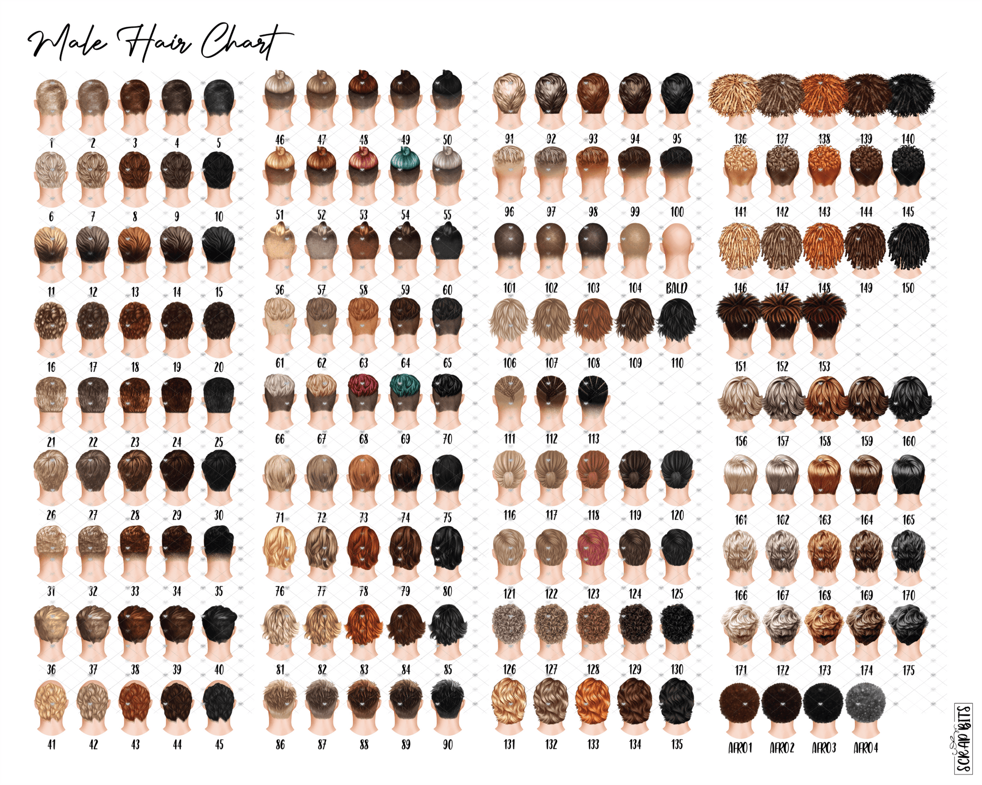 Cheerleader Group Graduation Portrait Print, Custom Cheerleading Seniors Gift, Hip Poms, Digital Download - Scrap Bits