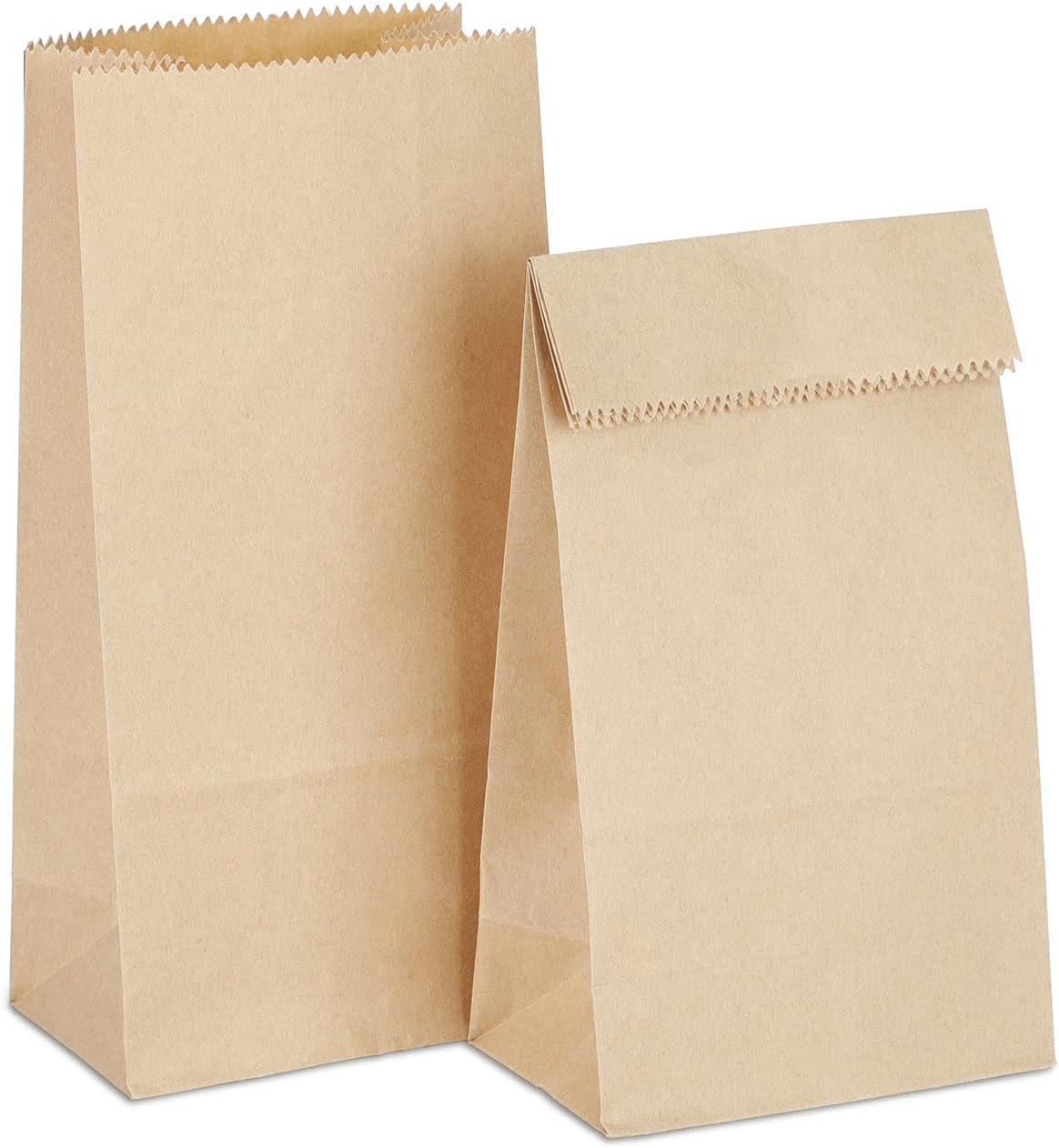 Kraft Favor Bags, Mini Kraft Lunch Bags . 3 1/2" x 2 3/8" x 6 7/8" - Scrap Bits