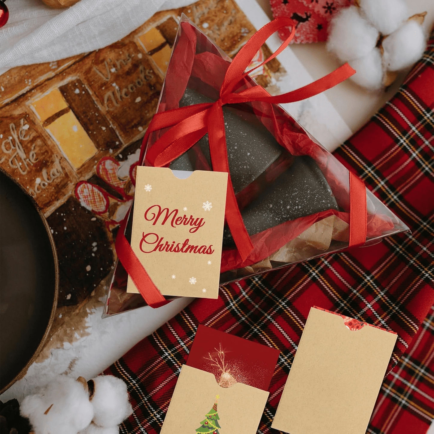 Mini Kraft Card Sleeves, Credit Card Envelopes, 2.375" x 3.5" - Scrap Bits