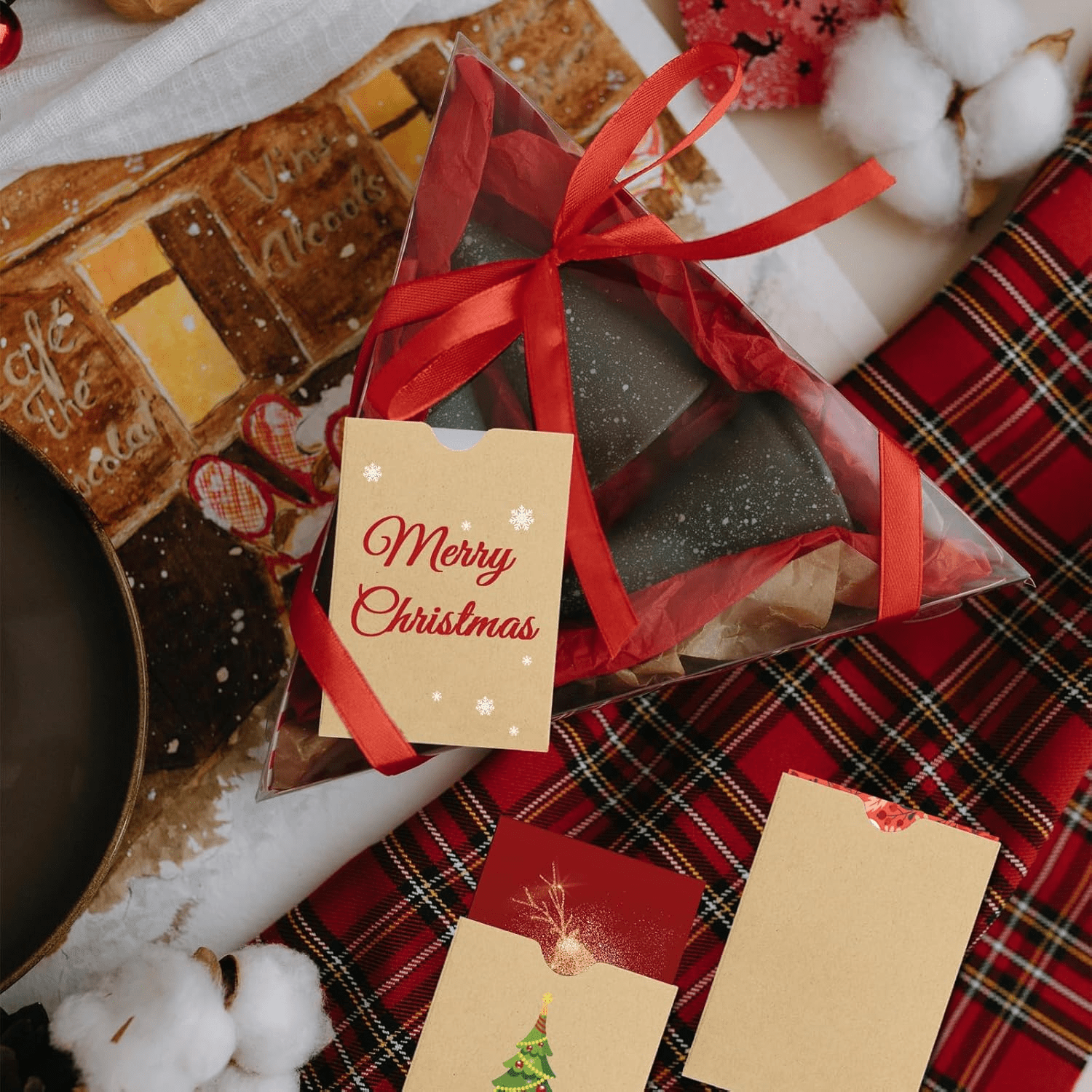 Mini Kraft Card Sleeves, Credit Card Envelopes, 2.375" x 3.5" - Scrap Bits