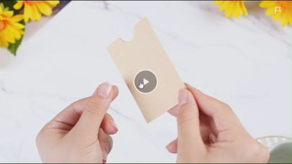 Mini Kraft Card Sleeves, Credit Card Envelopes, 2.375" x 3.5"