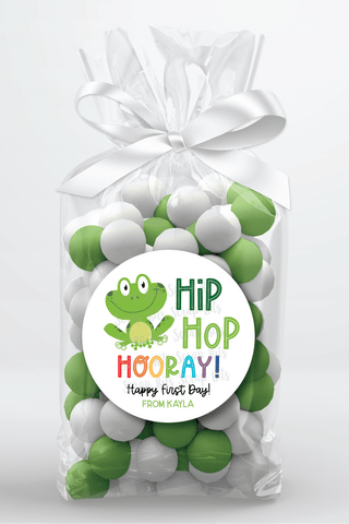 Smart Frog Back To School Stickers or Tags, Hip Hop Hooray - Scrap Bits