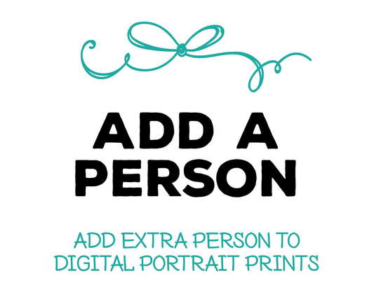 Add An Extra Person to Personalized Portrait Prints - Scrap Bits