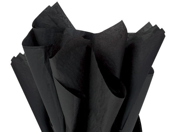 Black Tissue Paper - Scrap Bits
