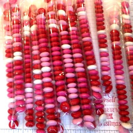 Crystal Clear Skinny Candy Bags . 1" x 8" - Scrap Bits