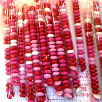Crystal Clear Skinny Candy Bags . 1" x 8" - Scrap Bits
