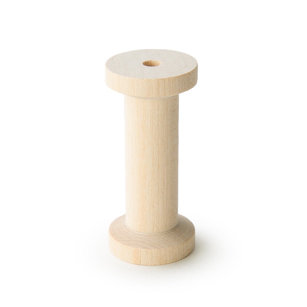 Large Wooden Spools . 2 - 3/4″ Tall Wooden Thread Spool - Set of 5 - Scrap Bits