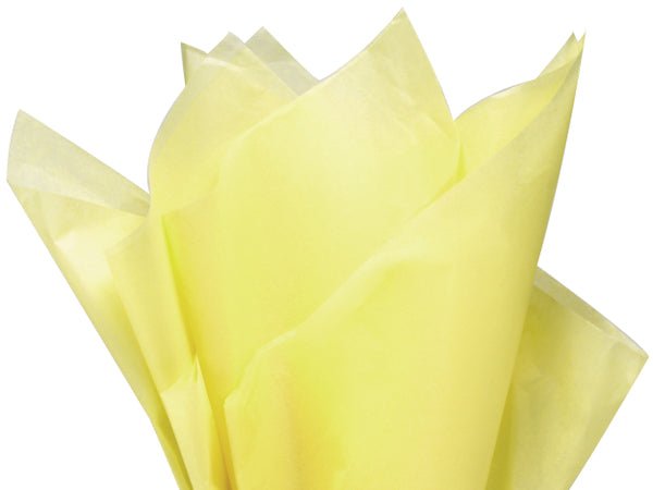Light Yellow Tissue Paper - Scrap Bits
