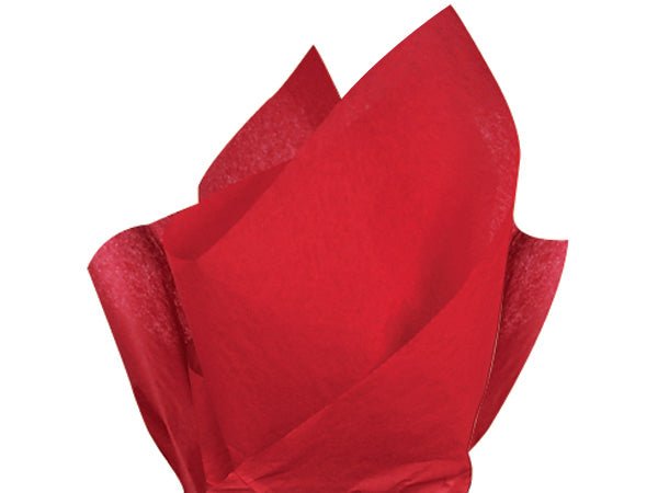 Red Tissue Paper - Scrap Bits