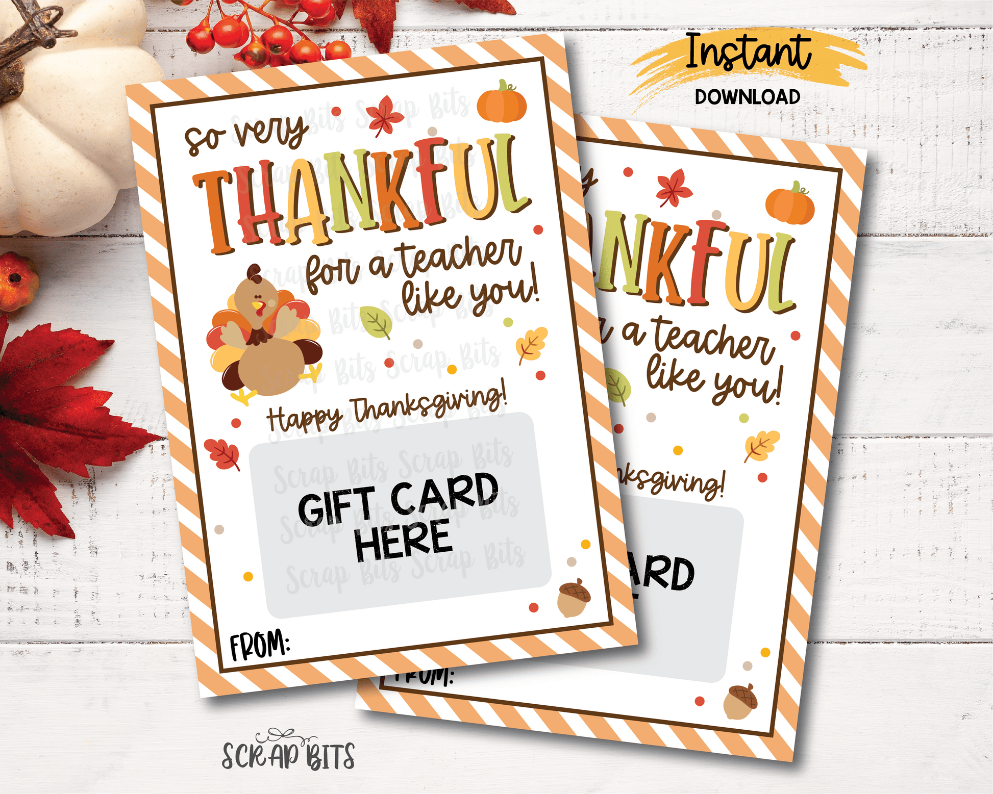 so-very-thankful-for-a-teacher-like-you-turkey-thankful-gift-card-hol-scrap-bits for Free Printable Gift Card Holders For Teachers So Very Thankful For A Teacher Like You, Turkey Thankful Gift Card Hol – Scrap Bits for Free Printable Gift Card Holders For Teachers