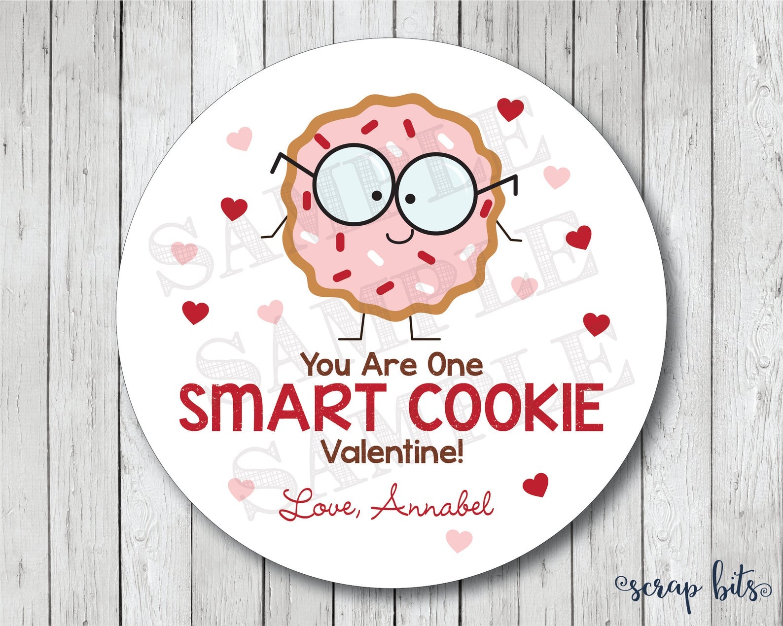 one-smart-cookie-sprinkle-cookie-valentine-s-day-stickers-or-tags-scrap-bits for Free Printable One Smart Cookie One Smart Cookie, Sprinkle Cookie . Valentine's Day Stickers or Tags – Scrap Bits for Free Printable One Smart Cookie